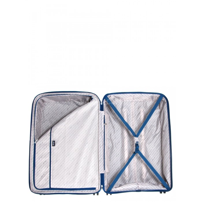 Чемодан Airtex большой L полипропилен синий 79х52х30(+5)см/119л/5кг, фото 10