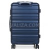 Чемодан Франция средний M синий 66х43х26(+5)см/75л/3.7кг/Worldline 628, фото 13