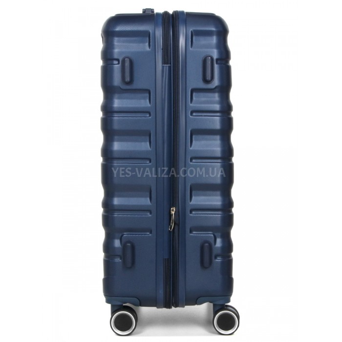 Валіза Франція середня M синя 66х43х26(+5)см/75л/3.7кг/Worldline 628, фото 5