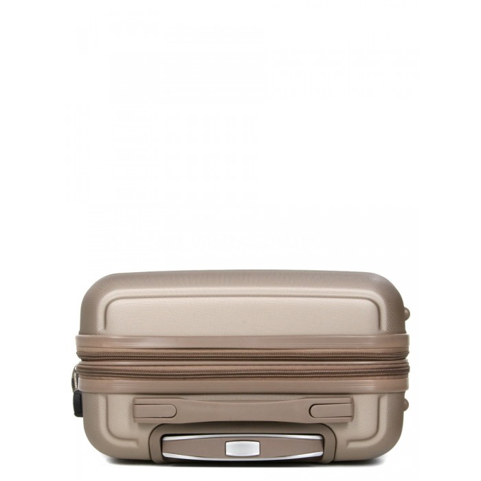 Чемодан ручная кладь S шампань 55х35х20(+5)см/42л/2.8кг/Worldline 628, фото 6