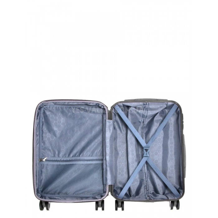 Чемодан ручная кладь S синий 55х35х20(+5)см/42л/2.8кг/Worldline 628, фото 10