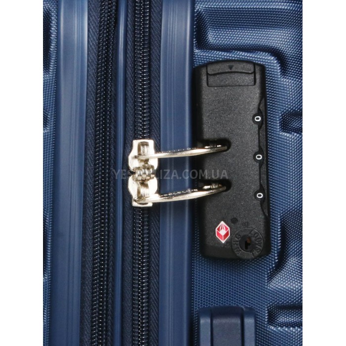 Валіза ручна поклажа S синя 55х35х20(+5)см/42л/2.8кг/Worldline 628, фото 8