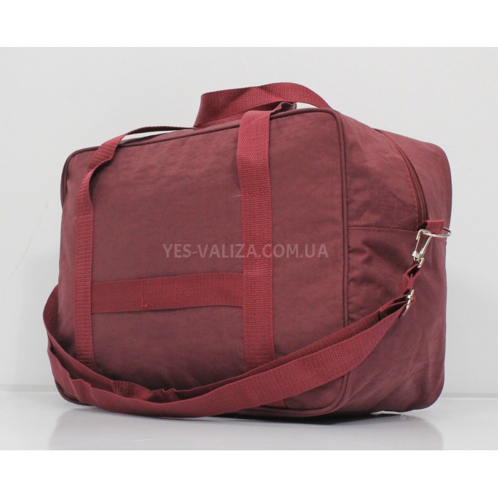Сумка(ручна поклажа) Польща бордова 40х30х20см/24л/0.5кг/Fly 0234, фото 4