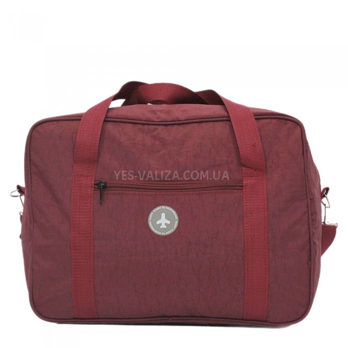 Сумка(ручная кладь) Польша бордовая 40х30х20см/24л/0.5кг/Fly 0234, фото 1