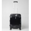 Чемодан малый S поликарбонат чёрный 55х40х22+5см/50л/2.8кг/Airtex 641, фото 12