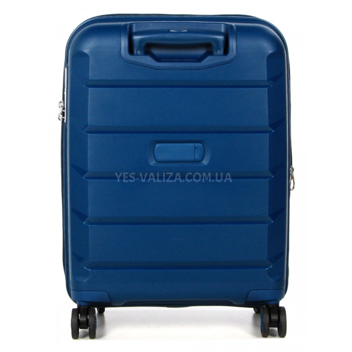 Валіза Airtex ручна поклажа поліпропілен синя 55х38х22(+5)см/50л/3.2кг, фото 3