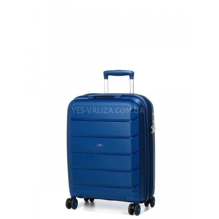 Чемодан Airtex ручная кладь полипропилен синий55х38х22(+5)см/50л/3.2кг, фото 2