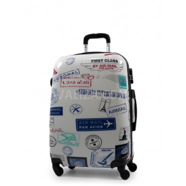 Чемодан Airtex большой L поликарбонат марки 77х50х30см/105л/4.6кг