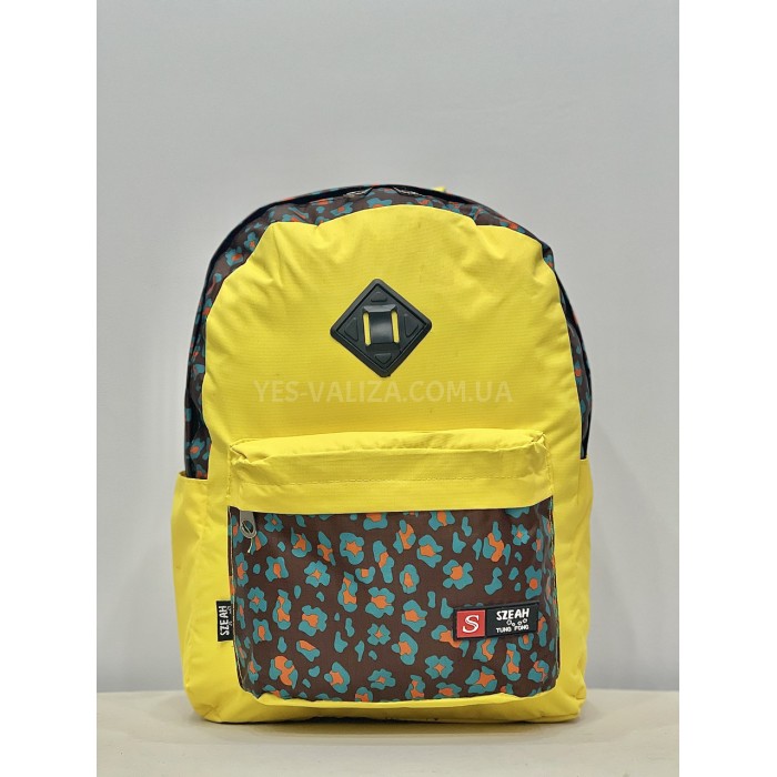 Рюкзак (ручна поклажа) тканина жовтий 40x30x20см/24л/0.5кг/Fly 777, фото 2