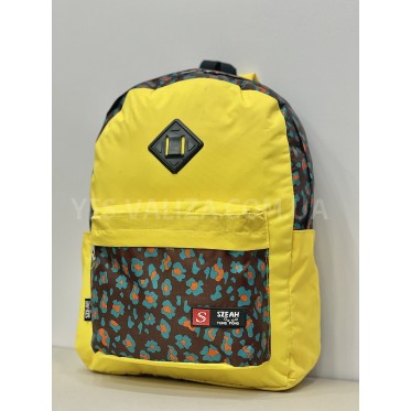 Рюкзак (ручна поклажа) тканина жовтий 40x30x20см/24л/0.5кг/Fly 777