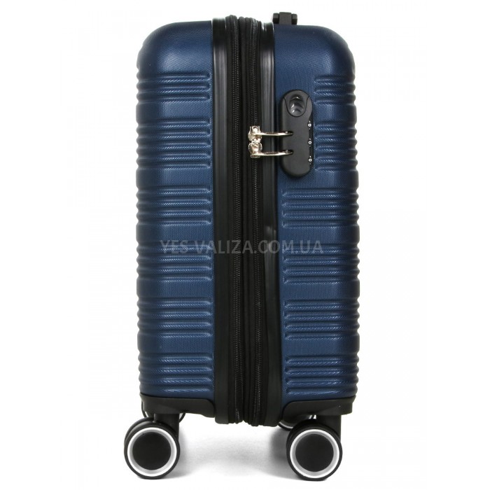 Чемодан ручная кладь XS синий 45х35х20(+5)см/30л/2.5кг/Worldline 805, фото 5