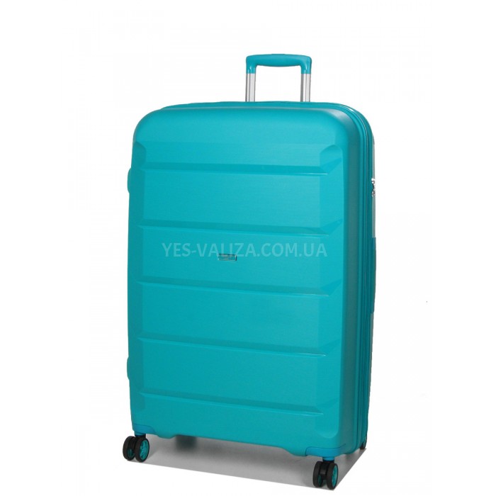 Чемодан Airtex большой L полипропилен бирюза 79х52х30(+5)см/131л/5кг, фото 2