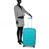 Валіза Airtex середня M поліпропілен бірюза 67х47х26(+5)см/87л/4.1кг, фото 18