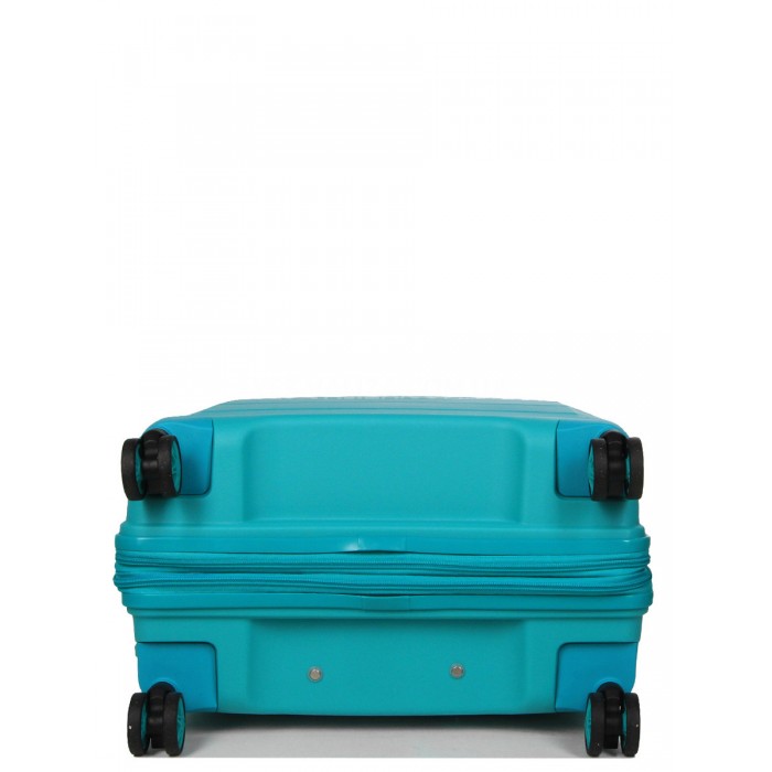 Чемодан Airtex средний M полипропилен бирюза 67х47х26(+5)см/87л/4.1кг, фото 7