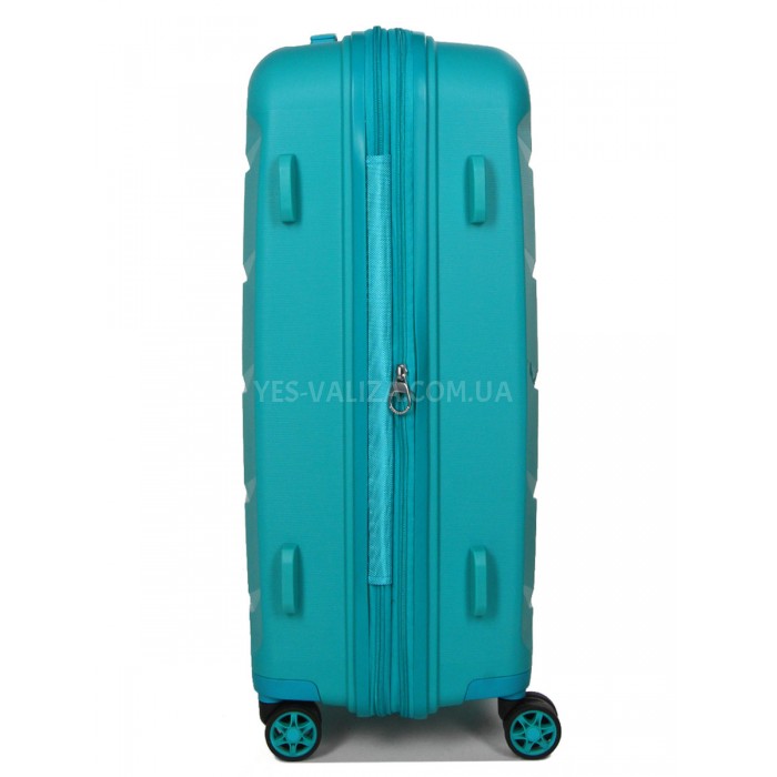 Чемодан Airtex средний M полипропилен бирюза 67х47х26(+5)см/87л/4.1кг, фото 4