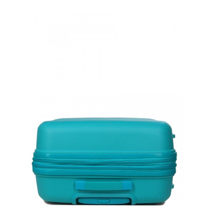 Валіза Airtex середня M поліпропілен бірюза 67х47х26(+5)см/87л/4.1кг, фото 6