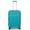 Чемодан Airtex средний M полипропилен бирюза 67х47х26(+5)см/87л/4.1кг, фото 10