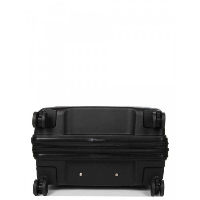 Валіза Airtex середня M поліпропілен чорна 67х47х26(+5)см/87л/4.1кг, фото 7