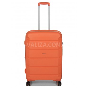 Валіза Airtex середня M поліпропілен помаранч 67х47х26(+5)см/87л/4.1кг