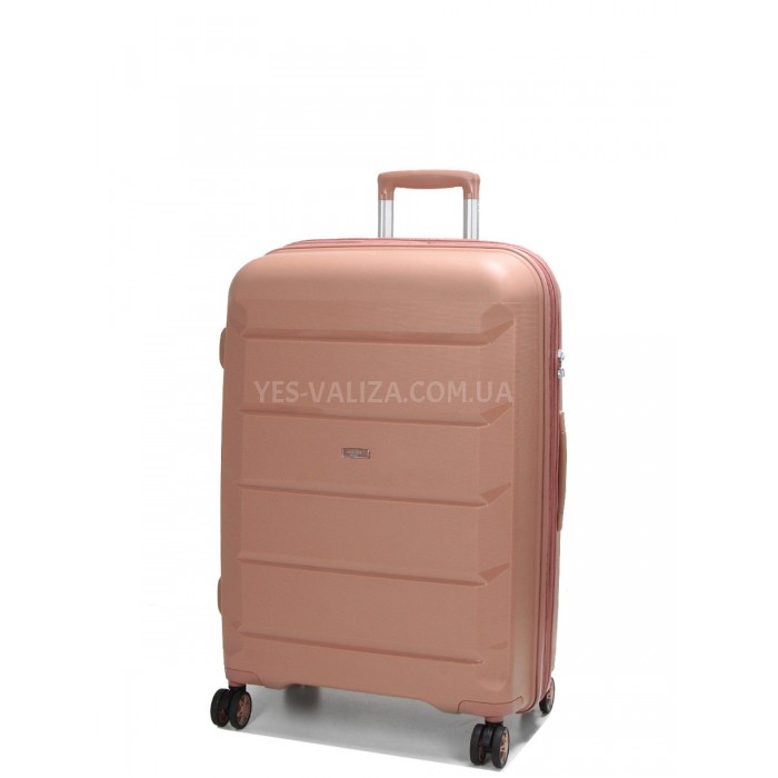 Чемодан Airtex средний M полипропилен пудра 67х47х26(+5)см/87л/4.1кг, фото 2