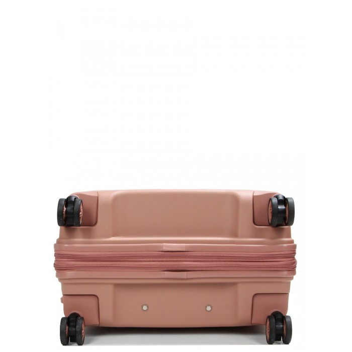 Чемодан Airtex средний M полипропилен пудра 67х47х26(+5)см/87л/4.1кг, фото 7