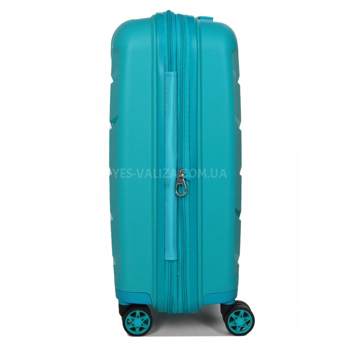 Чемодан Airtex ручная кладь полипропилен бирюза 55х38х22(+5)см/48л/3.2, фото 5
