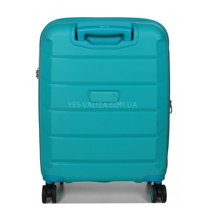 Чемодан Airtex ручная кладь полипропилен бирюза 55х38х22(+5)см/48л/3.2, фото 3