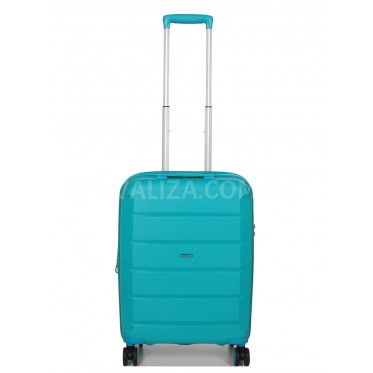 Чемодан Airtex ручная кладь полипропилен бирюза 55х38х22(+5)см/48л/3.2