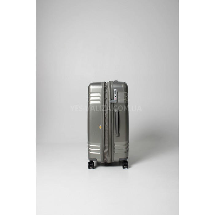 Валіза мала S полікарбонат золото 55х40х22(+5)см/50л/2.8кг/Airtex 641, фото 8