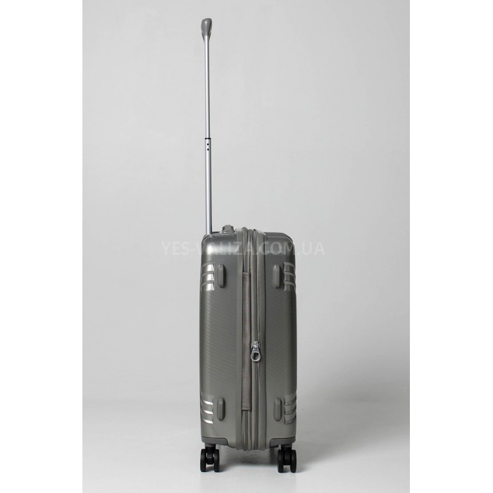 Чемодан малый S поликарбонат золото 55х40х22+5см/50л/2.8кг/Airtex 641, фото 5