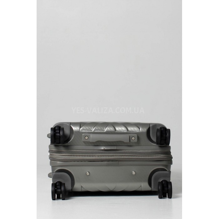 Чемодан малый S поликарбонат золото 55х40х22+5см/50л/2.8кг/Airtex 641, фото 6