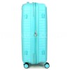 Валіза середня M поліпропілен бірюза 67х47х26(+5)см/83л/3.7кг/Snowball, фото 15