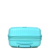 Чемодан средний M полипропилен бирюза 67х47х26+5см/83л/3.7кг/Snowball, фото 16