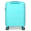 Чемодан ручная кладь S полипропилен бирюза 55х36х20/35л/2.5кг/Snowball, фото 13