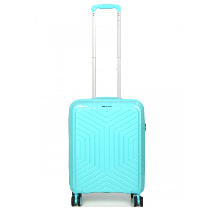 Чемодан ручная кладь S полипропилен бирюза 55х36х20/35л/2.5кг/Snowball, фото 1