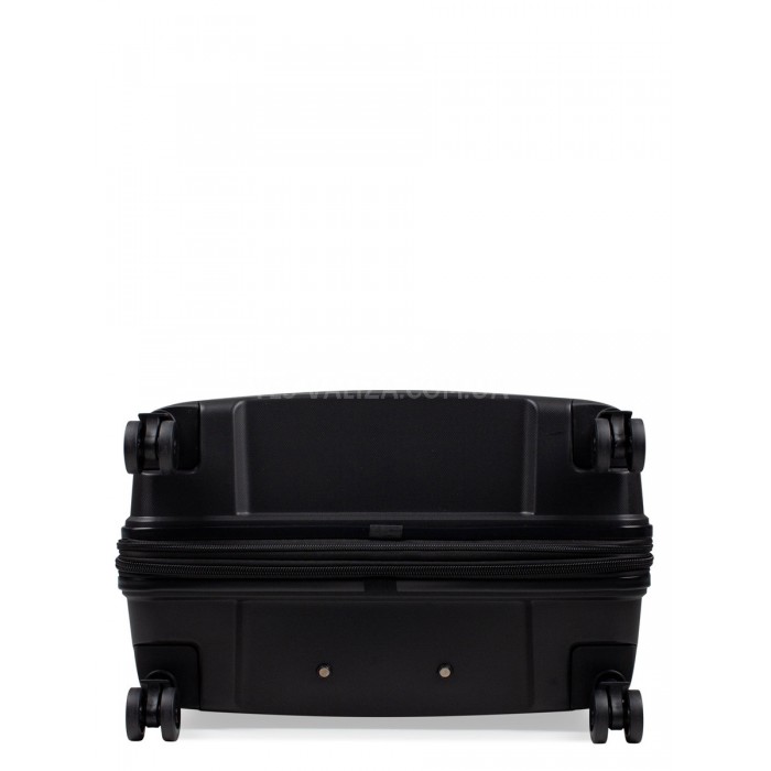 Чемодан большой L полипропилен чёрный 77х53х32+5см/133л/4.4кг/Snowball, фото 8