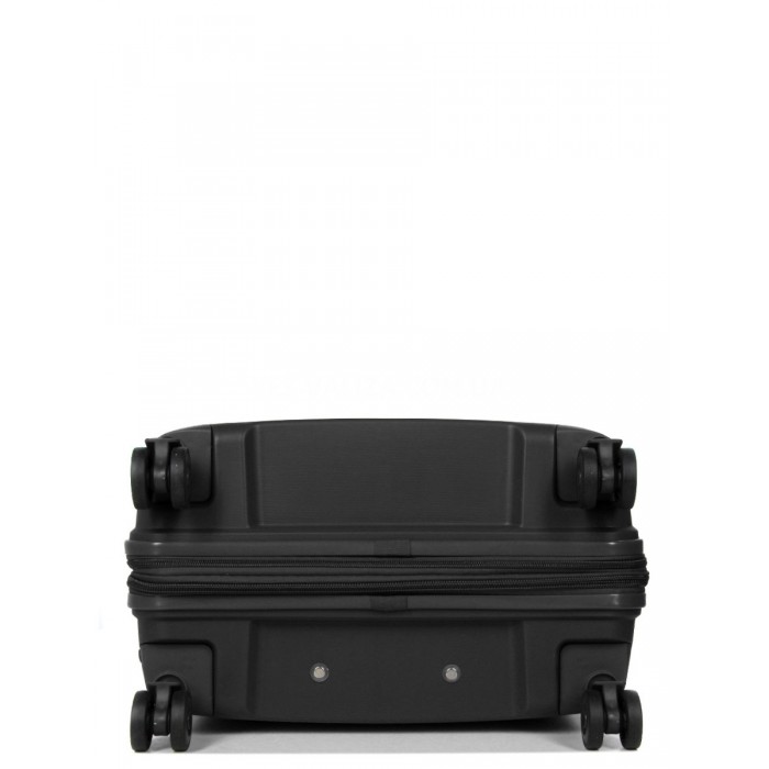 Валіза середня M поліпропілен чорна 67х47х26(+5)см/83л/3.7кг/Snowball, фото 7