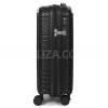 Валіза ручна поклажа S поліпропілен чорна 55х36х20см/35л/2.5кг/Snowbal, фото 14