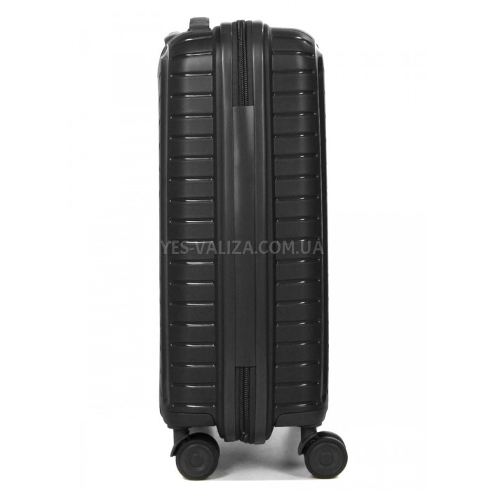 Чемодан ручная кладь S полипропилен чёрный 55х36х20/35л/2.5кг/Snowball, фото 5