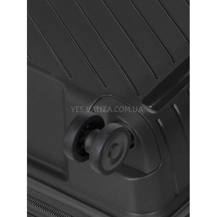 Чемодан ручная кладь S полипропилен чёрный 55х36х20/35л/2.5кг/Snowball, фото 9