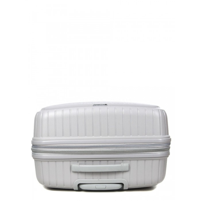 Валіза велика L поліпропілен сіра 77х53х32(+5)см/133л/4.4кг/Snowball, фото 6