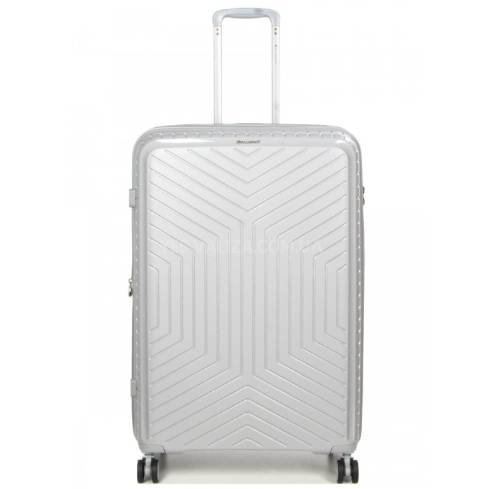 Валіза велика L поліпропілен сіра 77х53х32(+5)см/133л/4.4кг/Snowball, фото 1