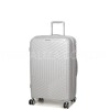 Чемодан средний M полипропилен серый 67х47х26(+5)см/83л/3.7кг/Snowball, фото 12