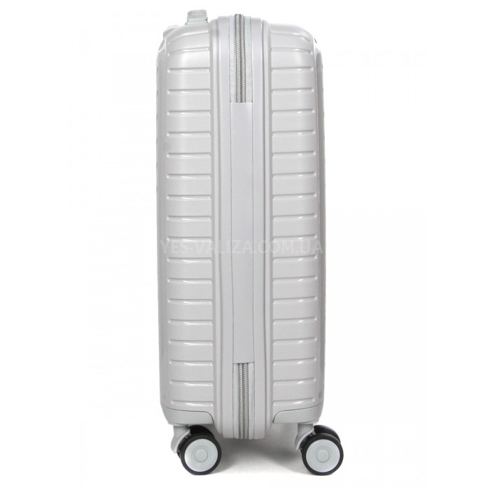 Чемодан ручная кладь S полипропилен серый 55х36х20см/35л/2.5кг/Snowbal, фото 5