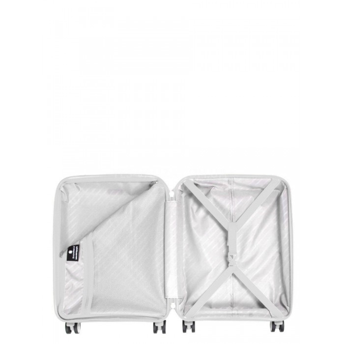 Валіза ручна поклажа S поліпропілен сіра 55х36х20см/35л/2.5кг/Snowball, фото 10