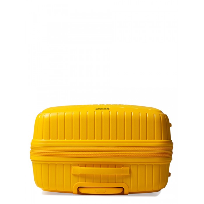 Валіза велика L поліпропілен жовта 77х53х32(+5)см/133л/4.4кг/Snowball, фото 7