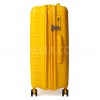 Валіза велика L поліпропілен жовта 77х53х32(+5)см/133л/4.4кг/Snowball, фото 16