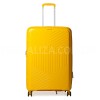 Валіза велика L поліпропілен жовта 77х53х32(+5)см/133л/4.4кг/Snowball, фото 11