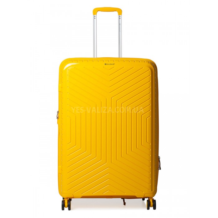 Валіза велика L поліпропілен жовта 77х53х32(+5)см/133л/4.4кг/Snowball, фото 1