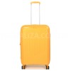 Чемодан средний M полипропилен жёлтый 67х47х26+5см/83л/3.7кг/Snowball, фото 11